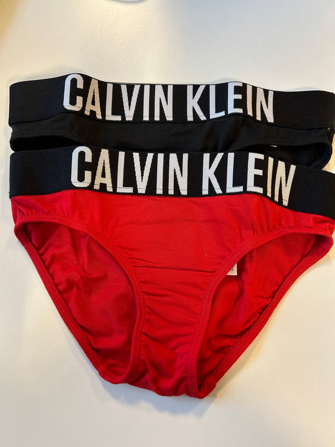Calvin Klein 2-pak Trusser REDHOT/BLACK