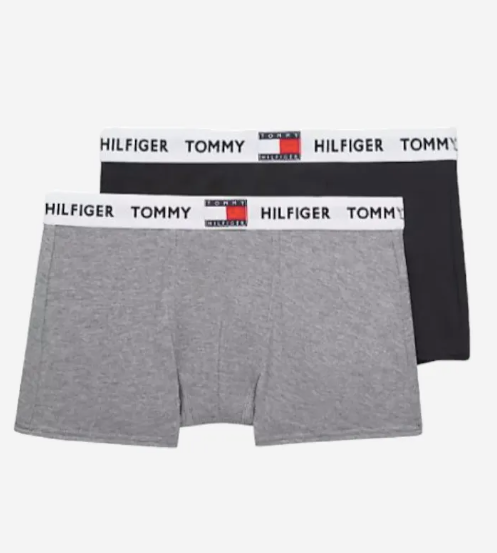 Tommy Hilfiger 2-pak Boksershorts Grey/Black