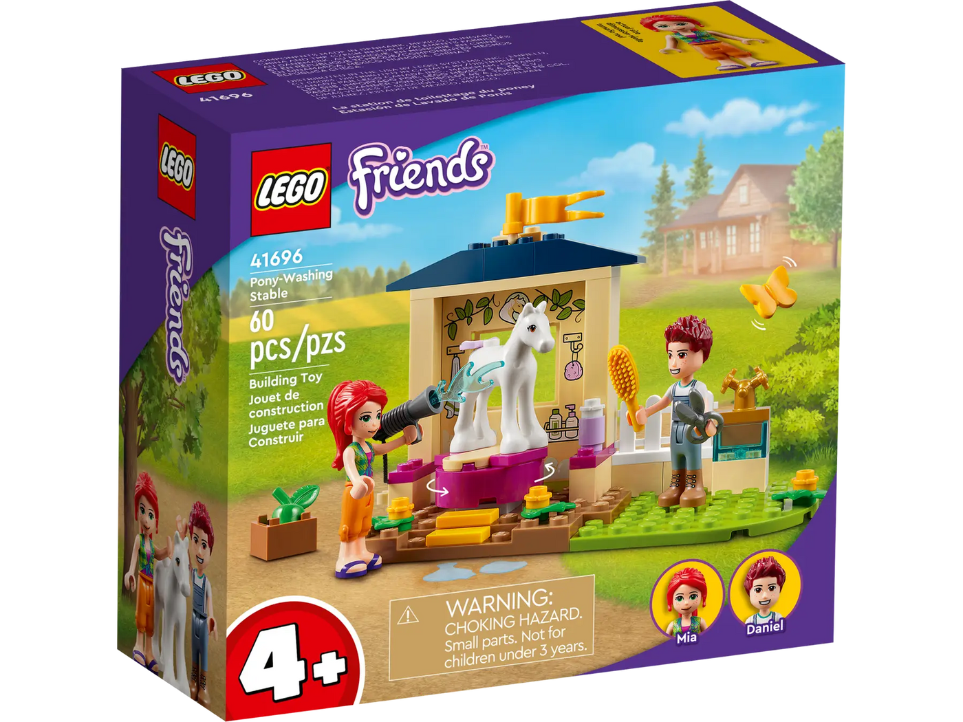 Lego Friends Stald Med Ponyvask