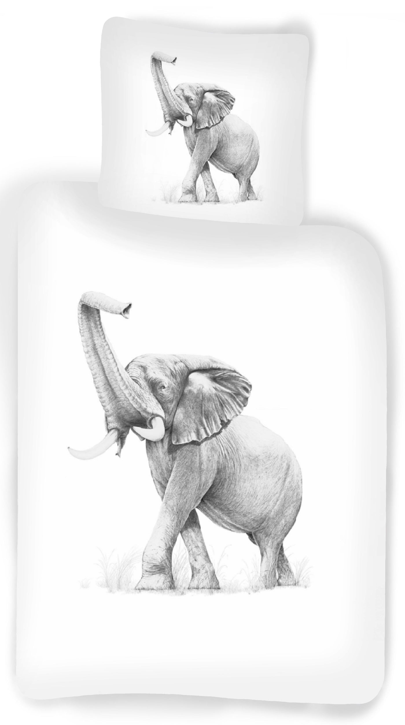 Junior Sengetøj Med Elefant