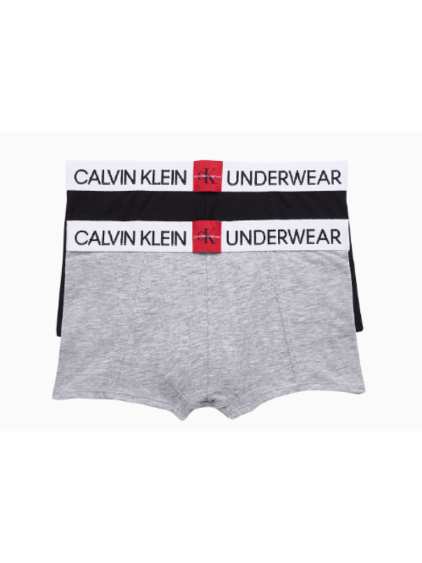 Calvin Klein 2-pak Boxershorts Black/Grey