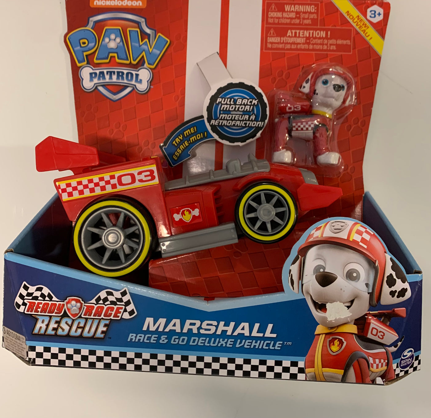 Paw Patrol Race And Go DeLuxe Vehicle