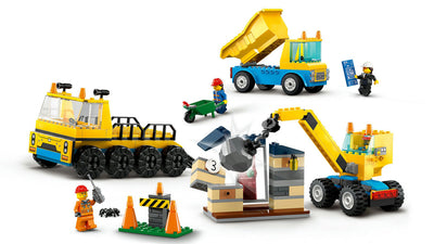 LEGO City Entreprenørmaskiner og nedrivningskran
