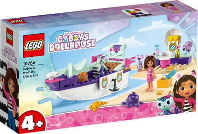 LEGO Gabby Og Havkats Skib Og Spa - Gabbys Dollhouse