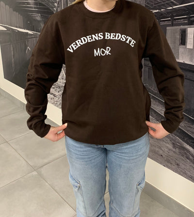 Sweatshirt "Verdens Bedste Mor"