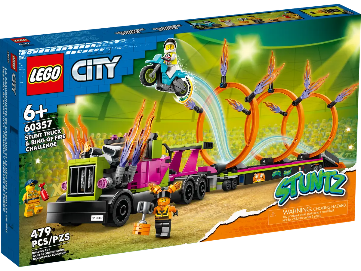 LEGO City Stunttruck Og Ilddrage Udfordring