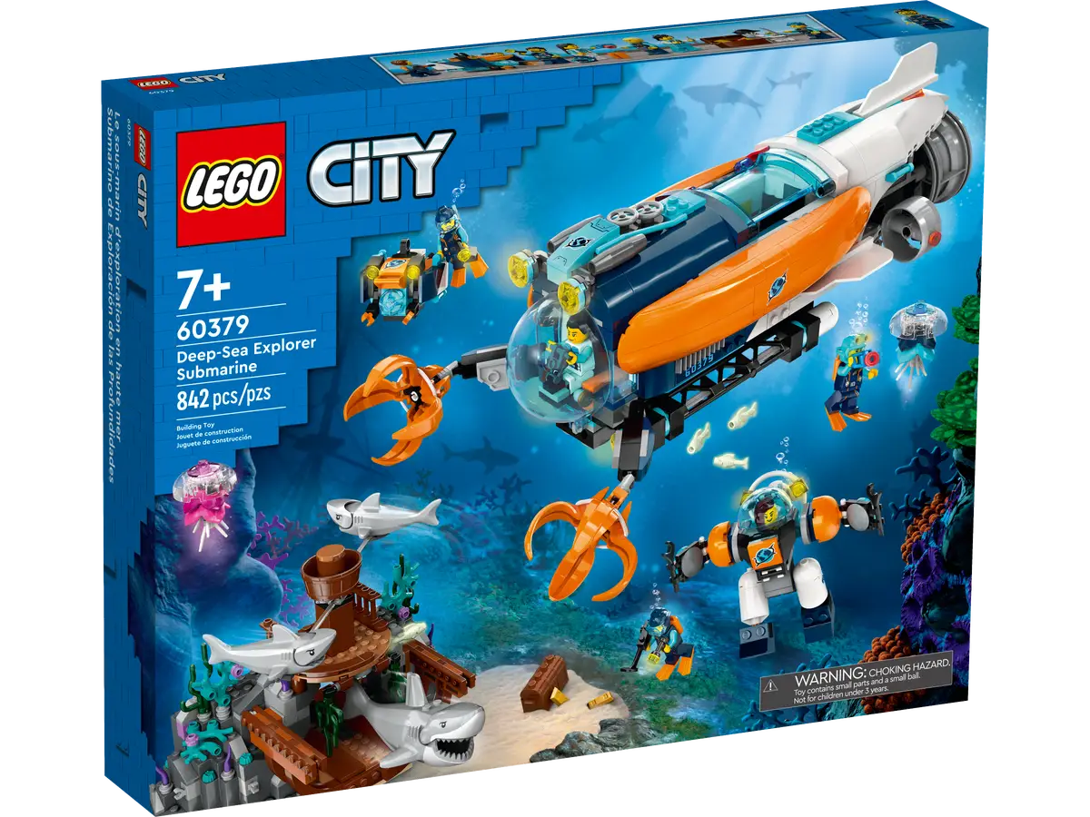 LEGO City Dybhavsudforsknings Ubåd