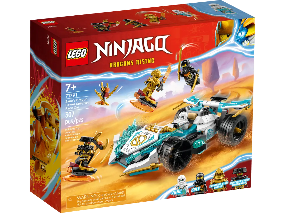 LEGO Ninjago Zanes Dragekraft Spinjitzu Racerbil