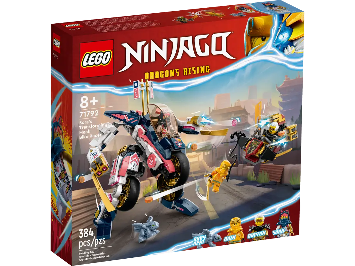 LEGO Ninjago Soras Forvandlings - Mech - Motorcykkel