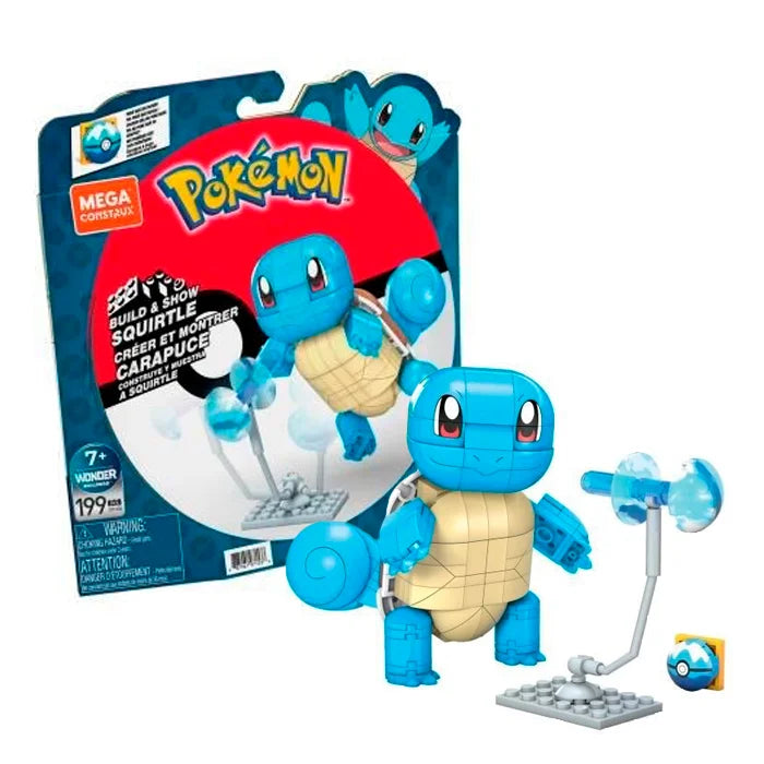 Mega Construx Pokémon Build and Show Squirtle