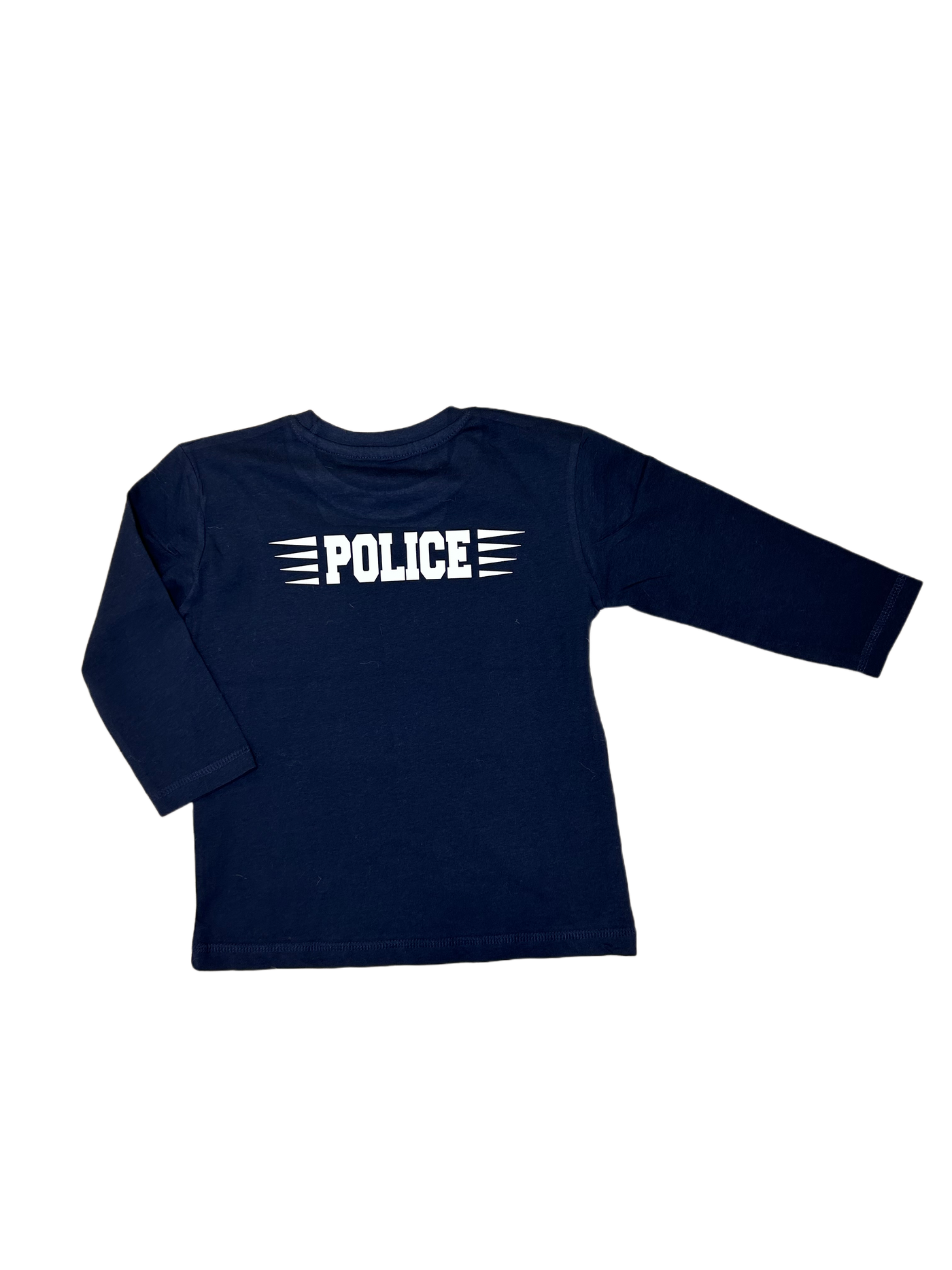 T-Shirt "POLICE" L/S, Blue Navy