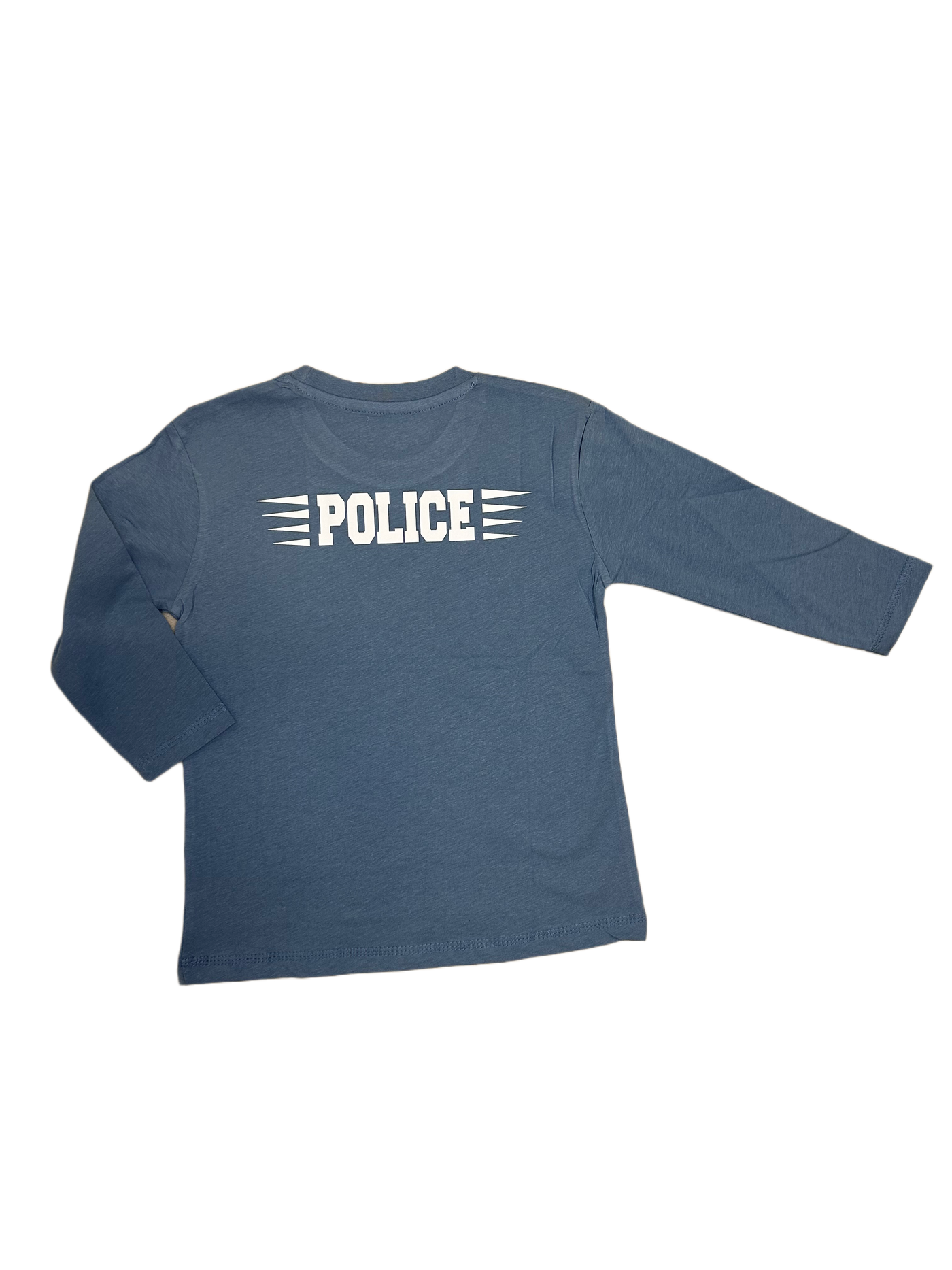 T-Shirt "POLICE" L/S, Denim