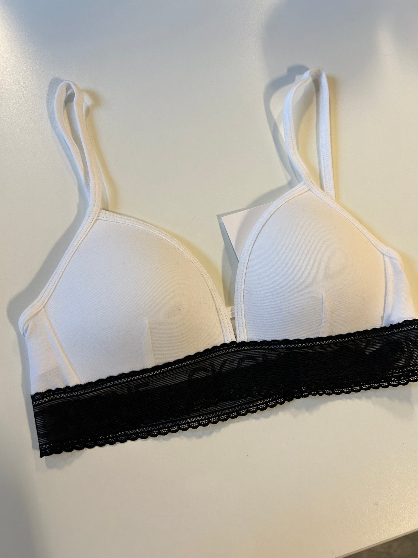 Calvin Klein Triangle Bralette Padded Pige