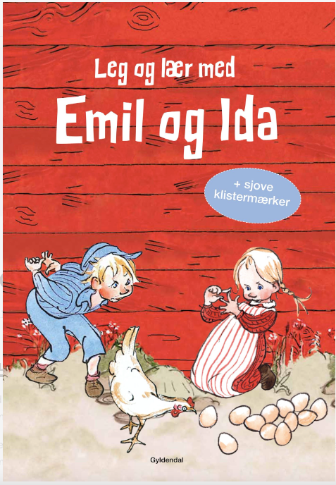 Børnebog, Leg Og Lær Med Emil Og Ida