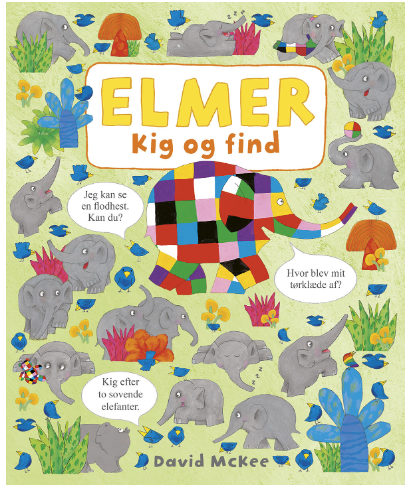Kig Og Find Bog, Elmer