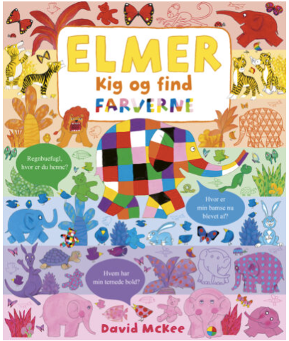 Kig Og Find Bog, Elmer - Kig Og Find Farverne
