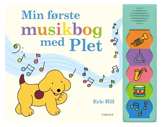 Børnebog, Min Første Musikbog Med Plet