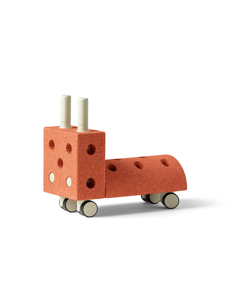 MODU Gåbil, Burnt Orange/Dusty Green