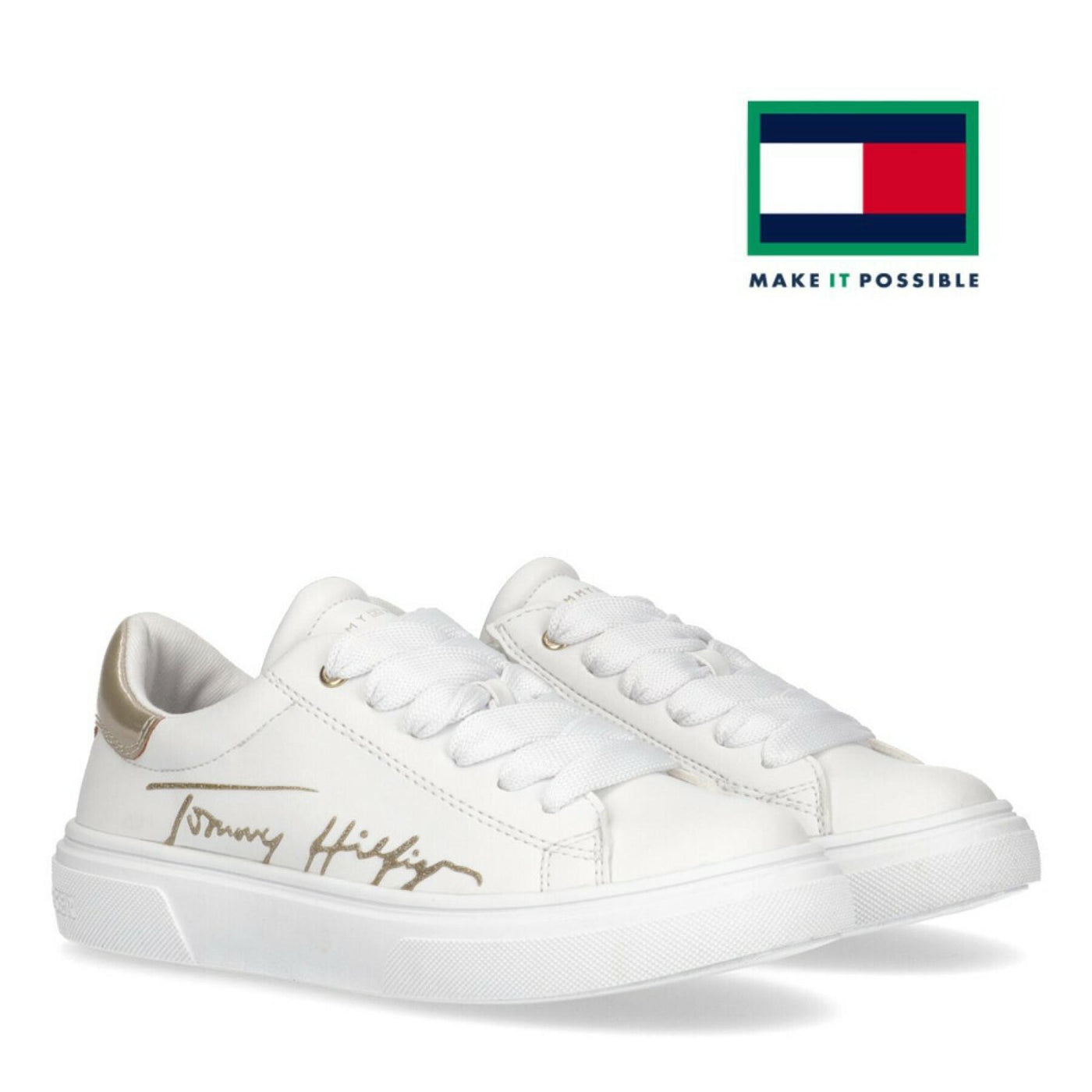 Tommy Hilfiger Sko White/Platinum