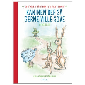 Børnebog, Godnat bog Med Kaninen Der Så Gerne Ville Sove