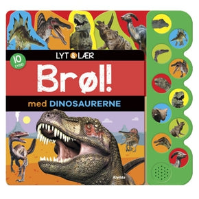 Børnebog, Lyt Og Lær - Brøl Med Dinosaurerne