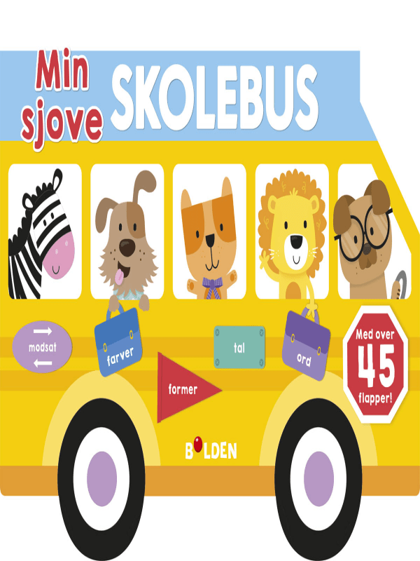 Børnebog Min Sjove Skolebus