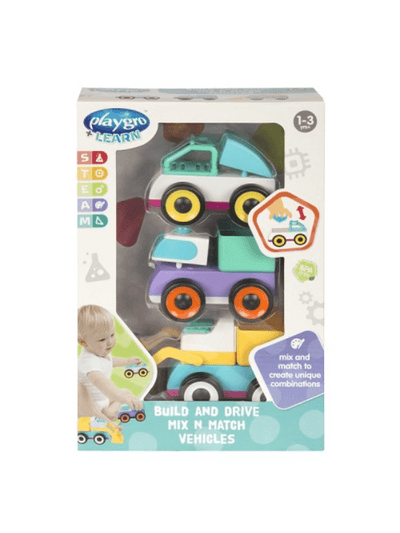 Playgro Mix & Match Biler