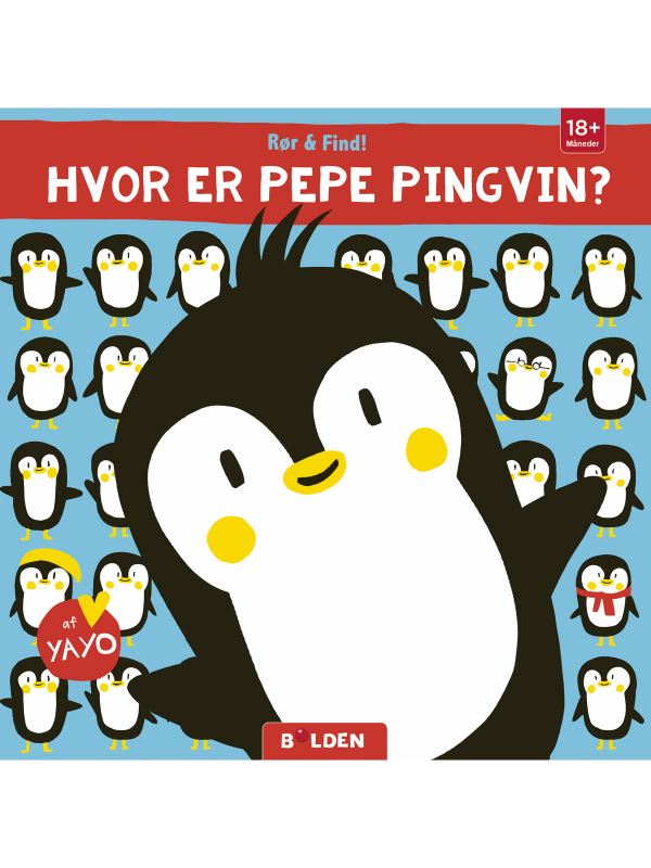 Børnebog Hvor Er Pepe Pingvin?