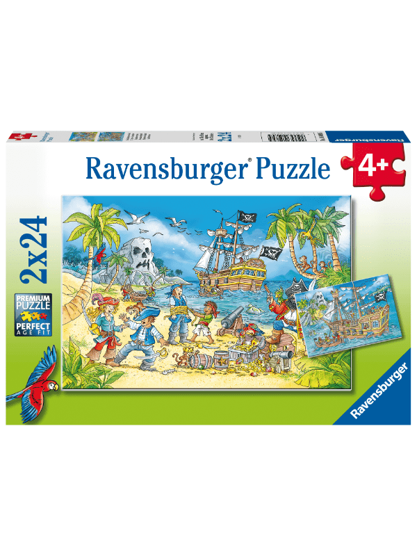 Puslespil Adventure Island 2x24 Brikker