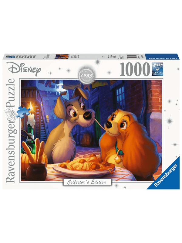 Puslespil Lady And The Tramp 1000 Brikker