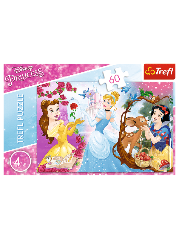 Puslespil Disney Prinsesser 60 Brikker