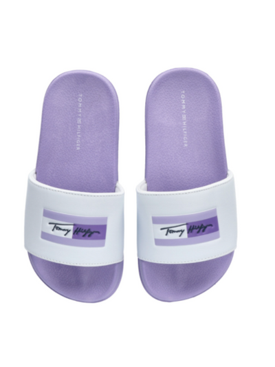 Tommy Hilfiger Badesandaler Lilac/White