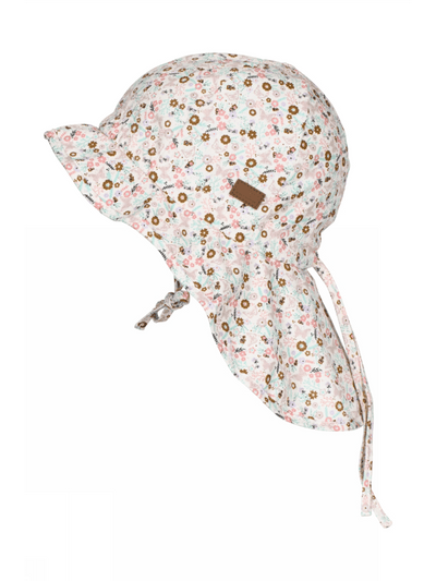 Melton Sommerhat Med Blomster Print 