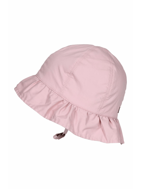 Melton Sommerhat Med Flæsekant UV50+ Rose 