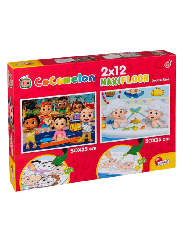 Cocomelon Puslespil 2x12 Brikker 