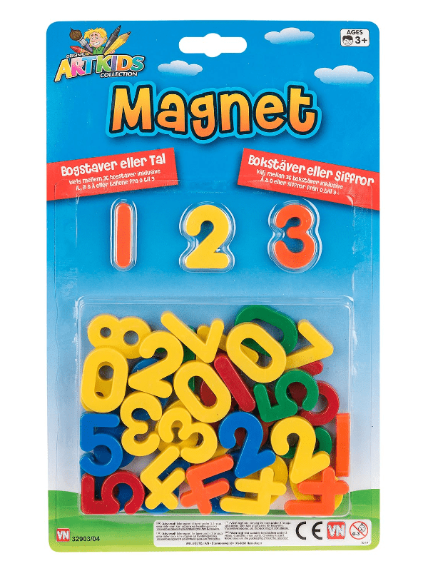 ARTKIDS Magnettal Fra 0-9