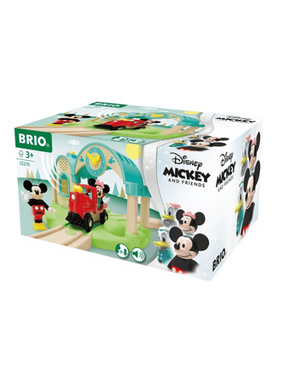 Brio Mickey Mouse Station Med Lydoptager