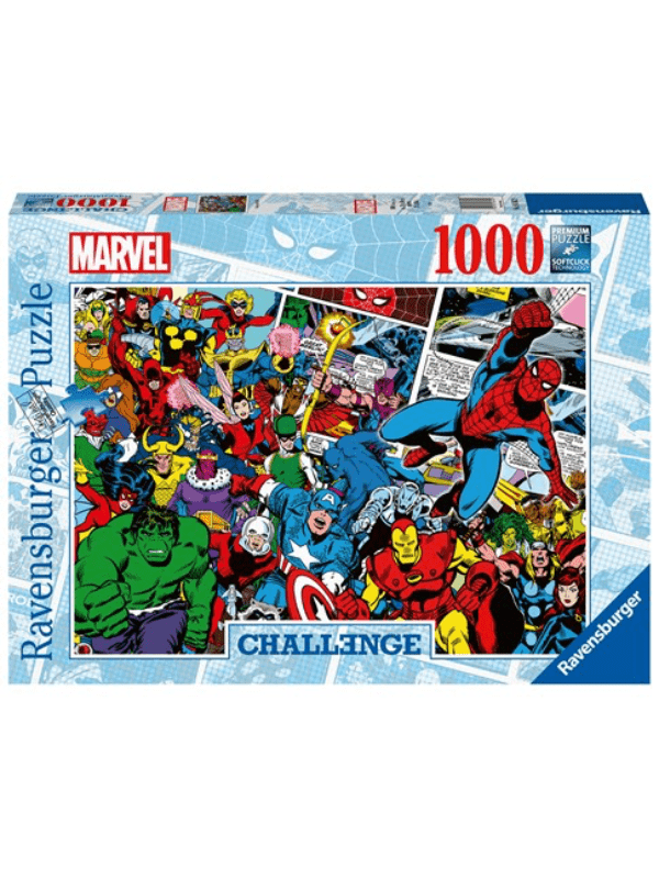 Puslespil Challenge Marvel 1000 Brikker