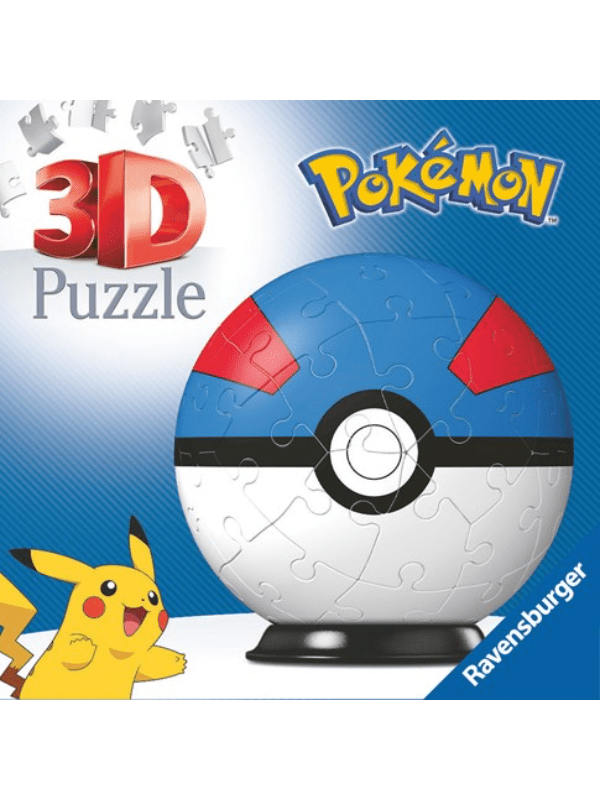 Pokémon 3D Puslespil Bold