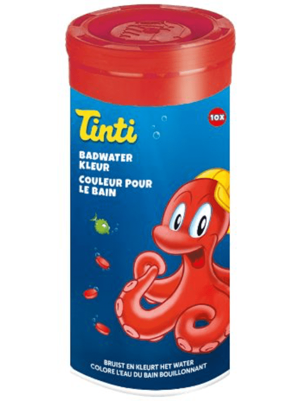 Tinti Badevandsfarver - 10 Styk Røde