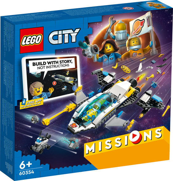 LEGO City Udforskningsmissioner med Mars-rumfartøjer