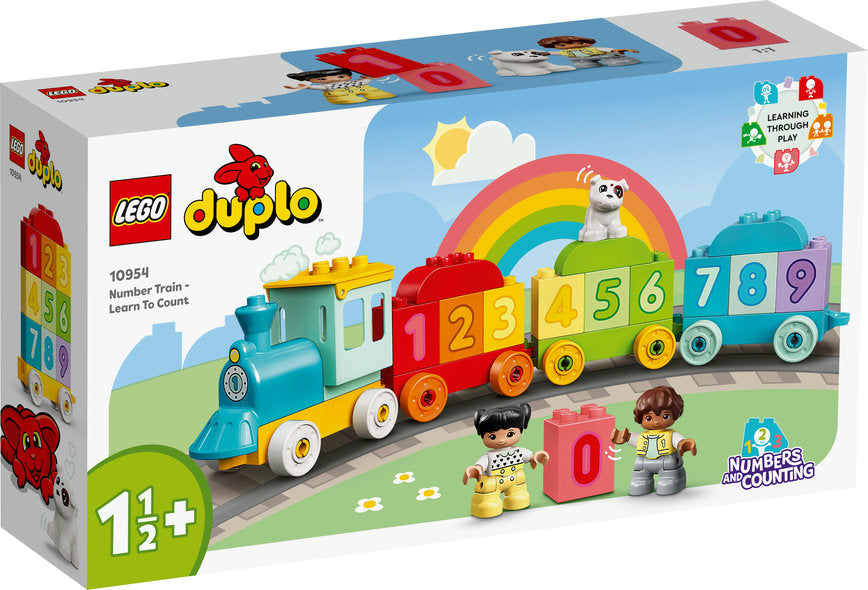 LEGO Duplo Tog Med Tal-Lær At tælle