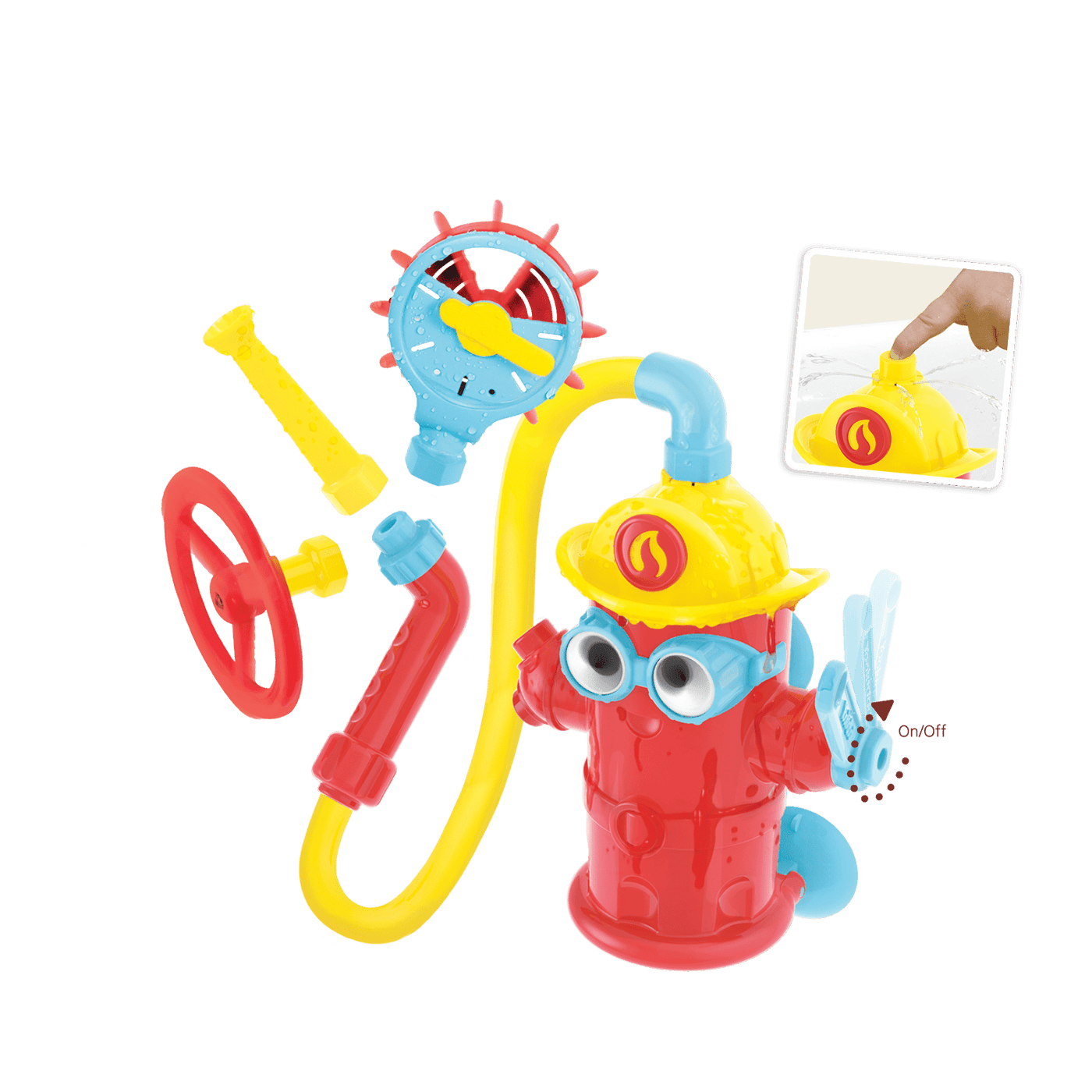 Badelegetøj Yookidoo Ready Freddy Spray 'N' Sprinkle