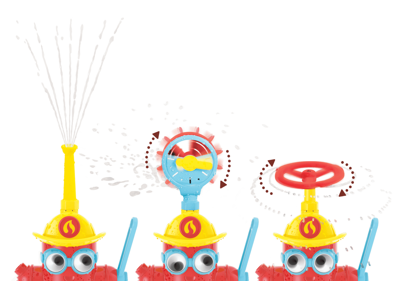 Badelegetøj Yookidoo Ready Freddy Spray 'N' Sprinkle