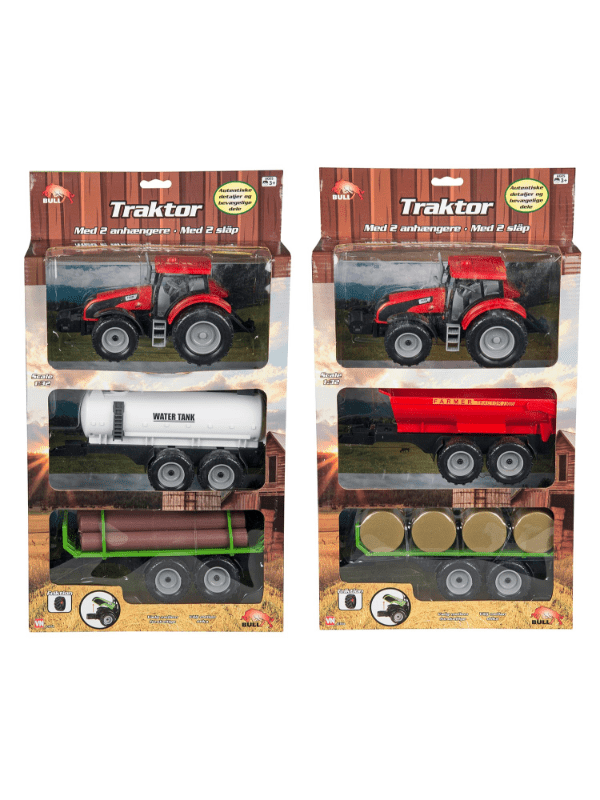 Traktor med hænger