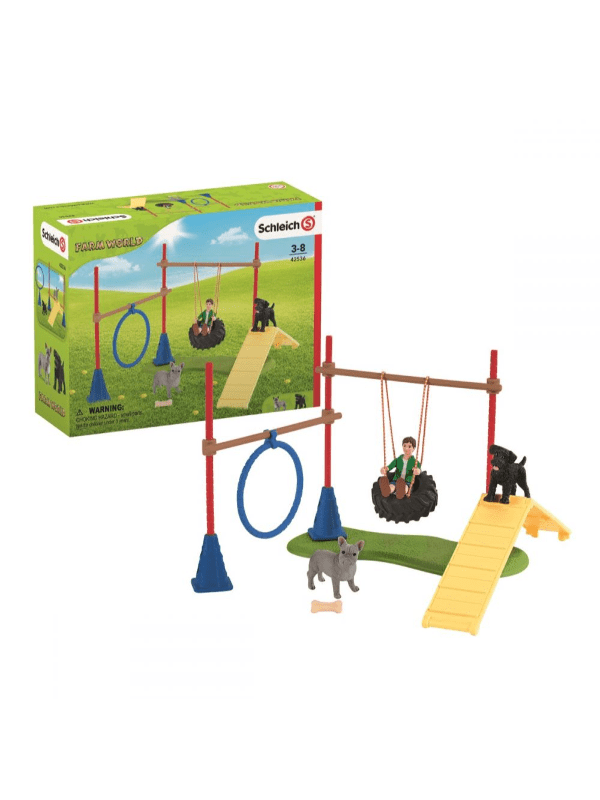 Schleich Hunde Forhindringsbane
