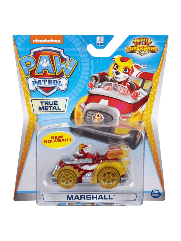 Paw Patrol True Metal Vehicles Marshall Mighty Pups