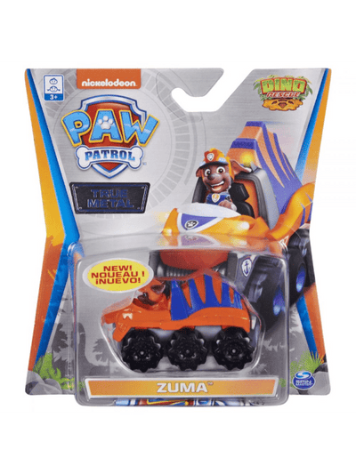 Paw Patrol True Metal Vehicles Zuma Dino Rescue