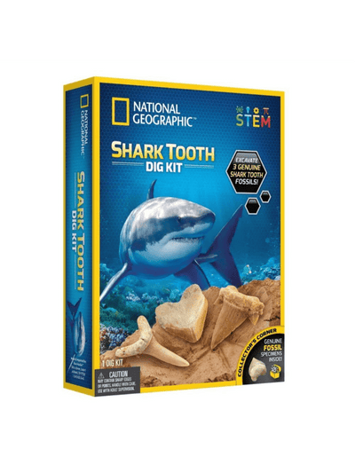 National Geographic Shark Tooth Dig Kit