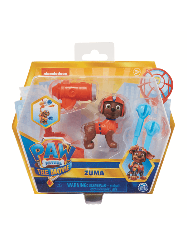 Paw Patrol Movie Hero Pups Figur Zuma